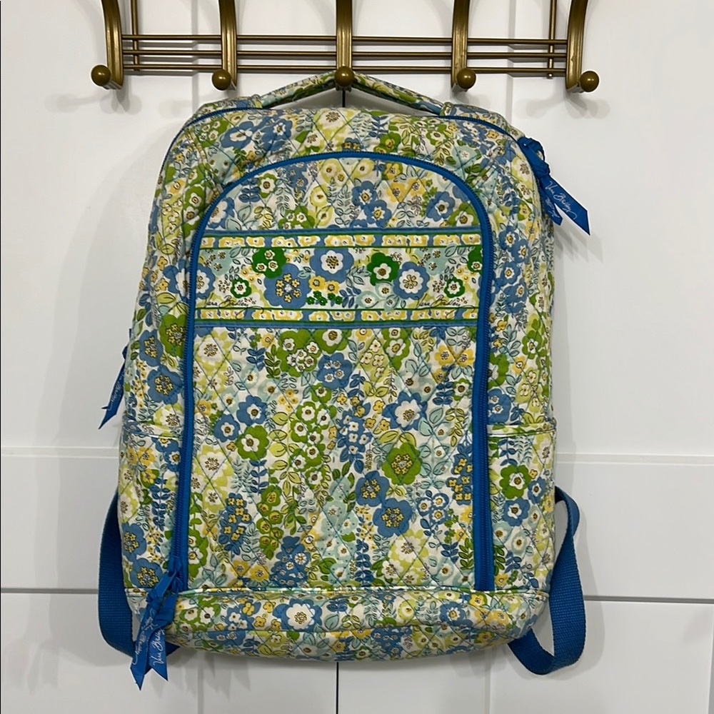 Vera Bradley Blue Floral Backpack